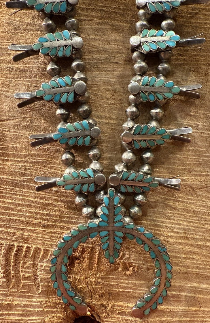 Zuni Cluster Blossom Necklace