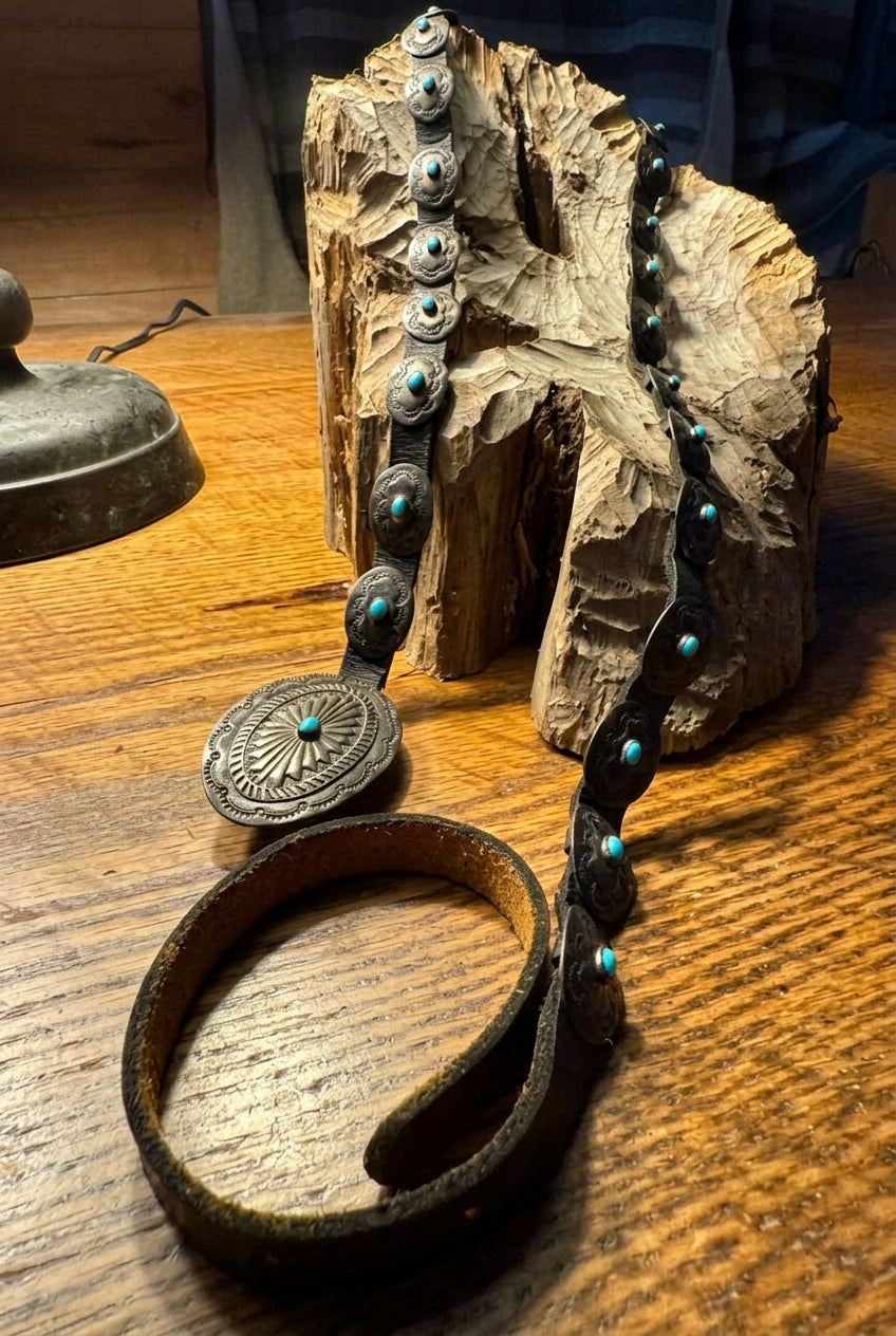 Zuni Concho Belt