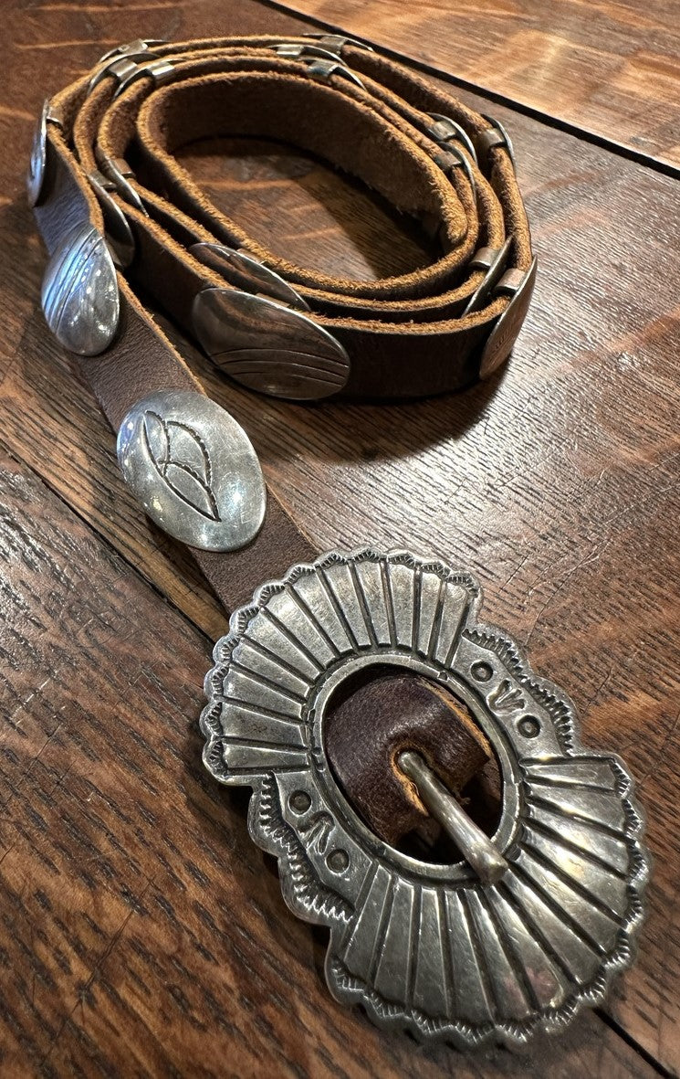 Zuni Concho Belt
