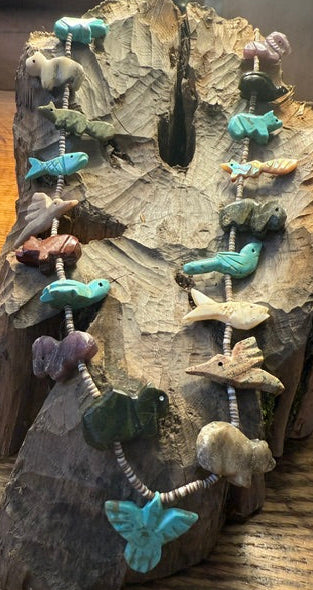 Zuni Fetish Necklace