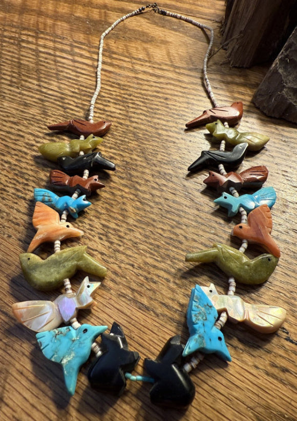 Zuni Fetish Necklace
