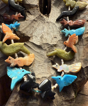 Zuni Fetish Necklace