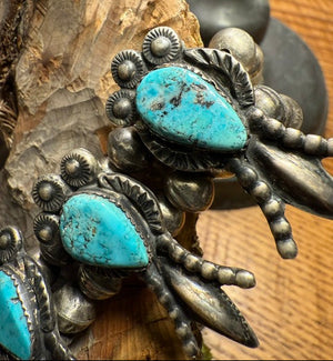 Zuni Morenci Squash Blossom Necklace