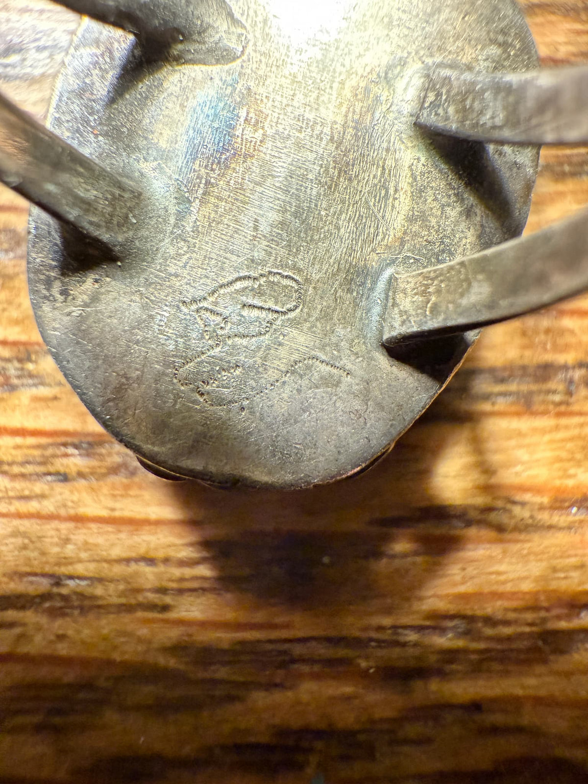 Zuni Morenci Turquoise Ring with Pyrite