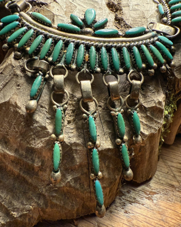 Zuni Needle Point Necklace
