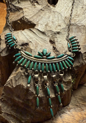 Zuni Needle Point Necklace