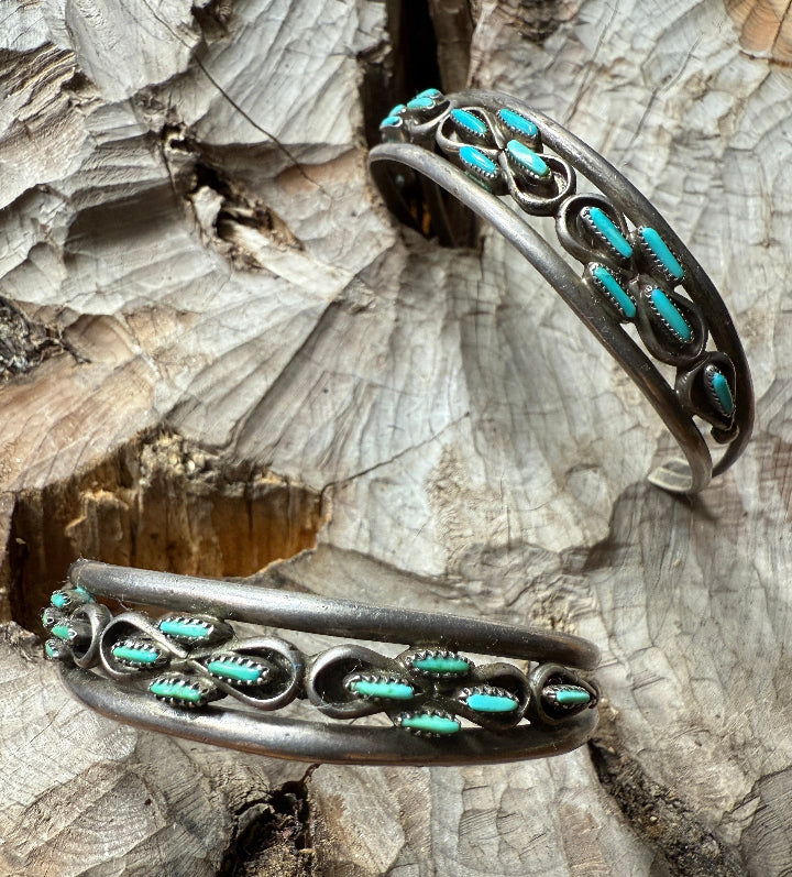 Zuni Needle Point Bangles