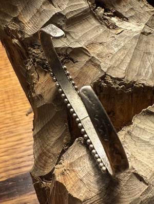 Zuni Needlepoint Turquoise Bangle