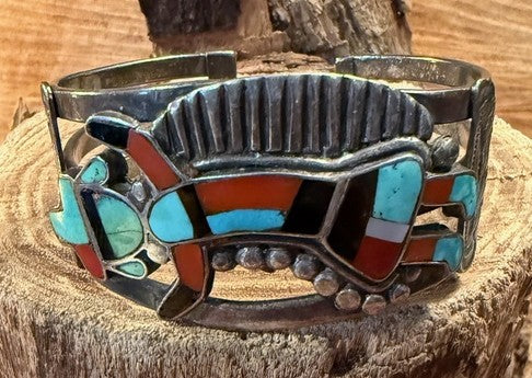 Zuni Rainbow Man Bracelet