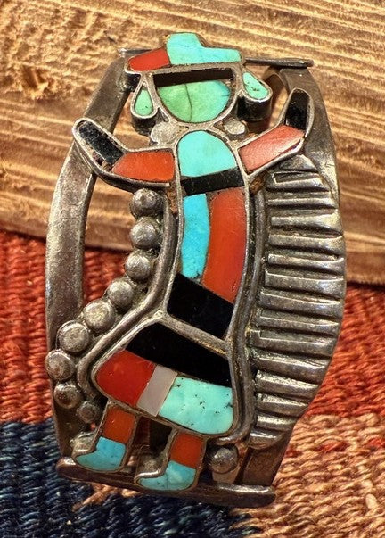 Zuni Rainbow Man Bracelet