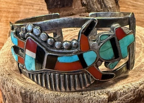 Zuni Rainbow Man Bracelet