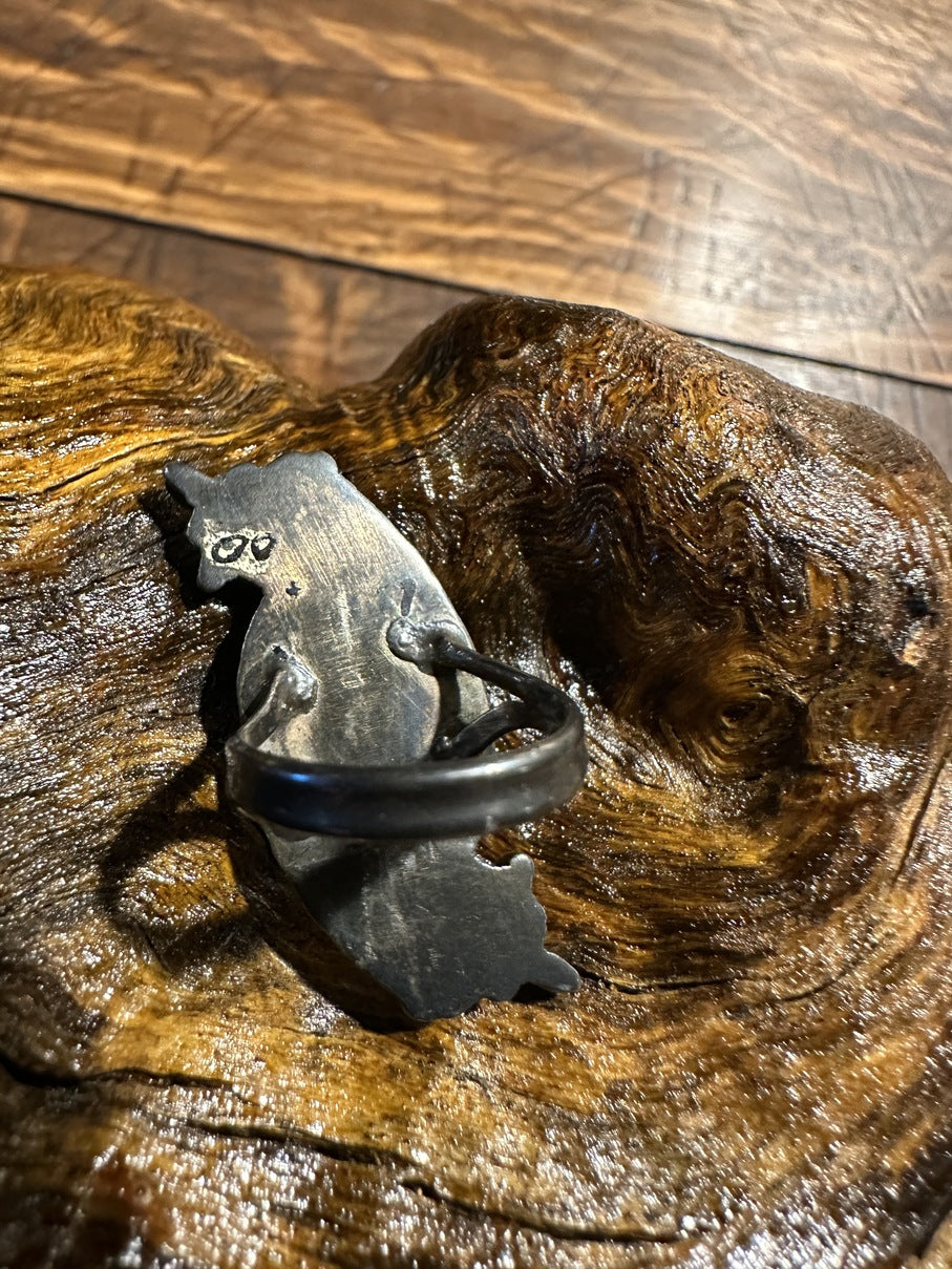 Zuni Sea Horse Ring