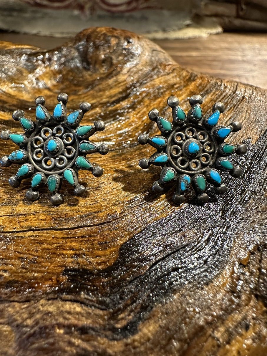 Zuni Turquoise Earrings