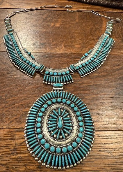 Zuni Turquoise Necklace